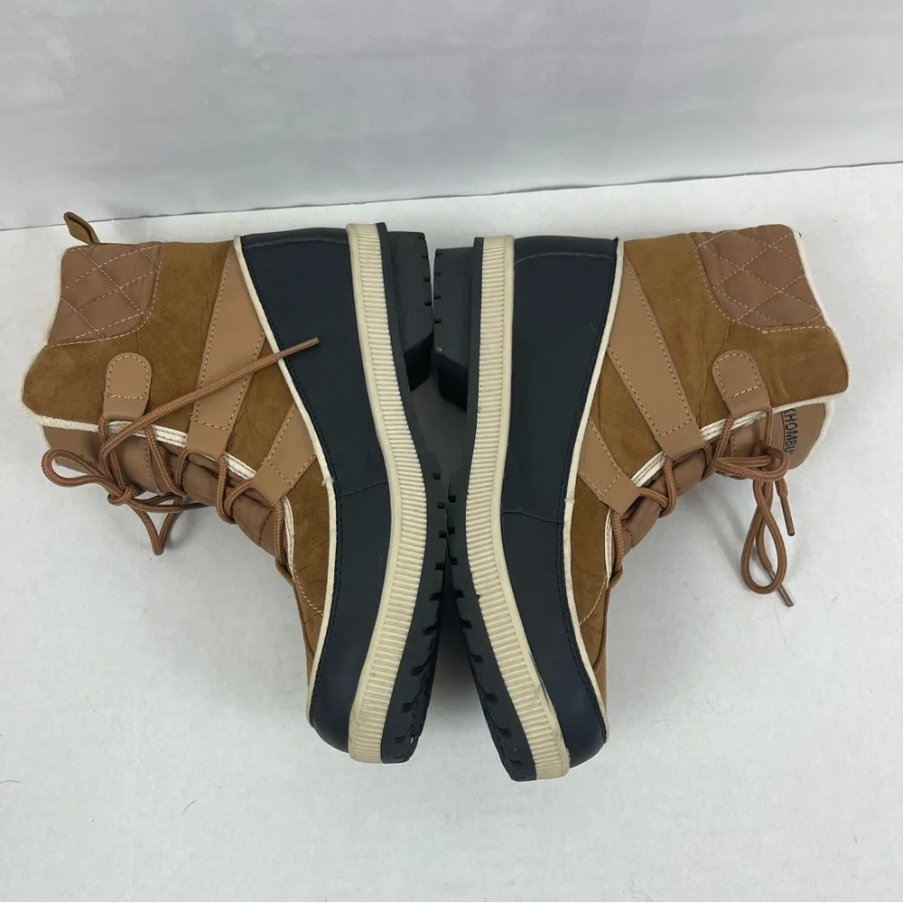 Khombu‎ Dora Cold Weather Lace Up Boots Size 8